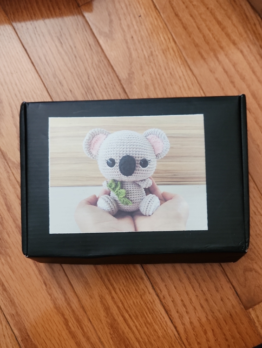 Handmade Crochet Koala Plush Toy - Gray